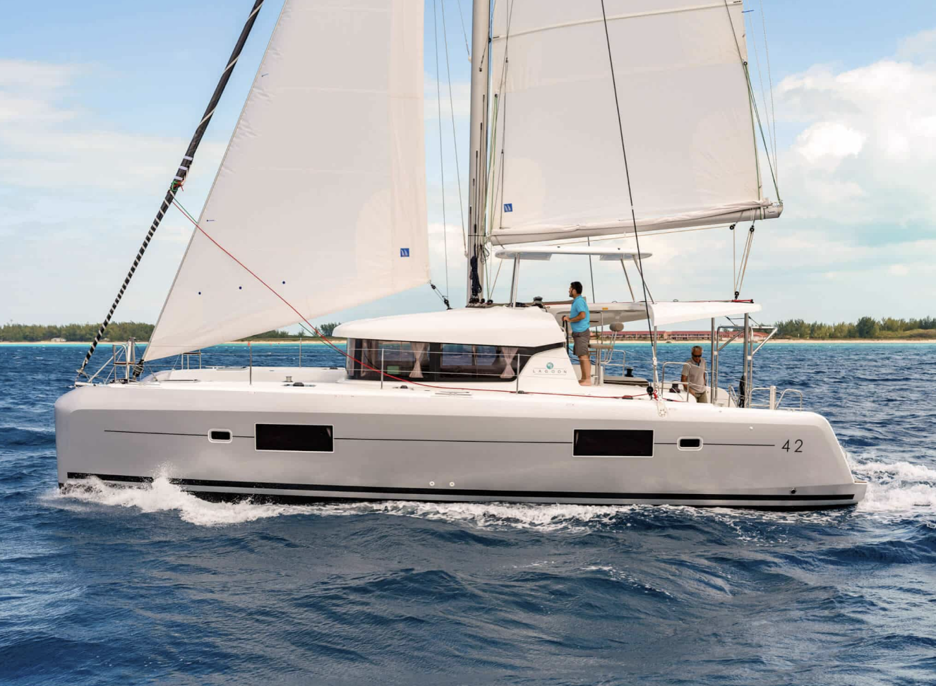 Lagoon 42 catamaran - Hullchal
