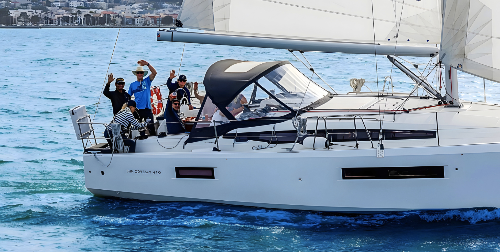 Jeanneau 41 Luxury Sailing - Sausalito or San Francisco Departures - 3