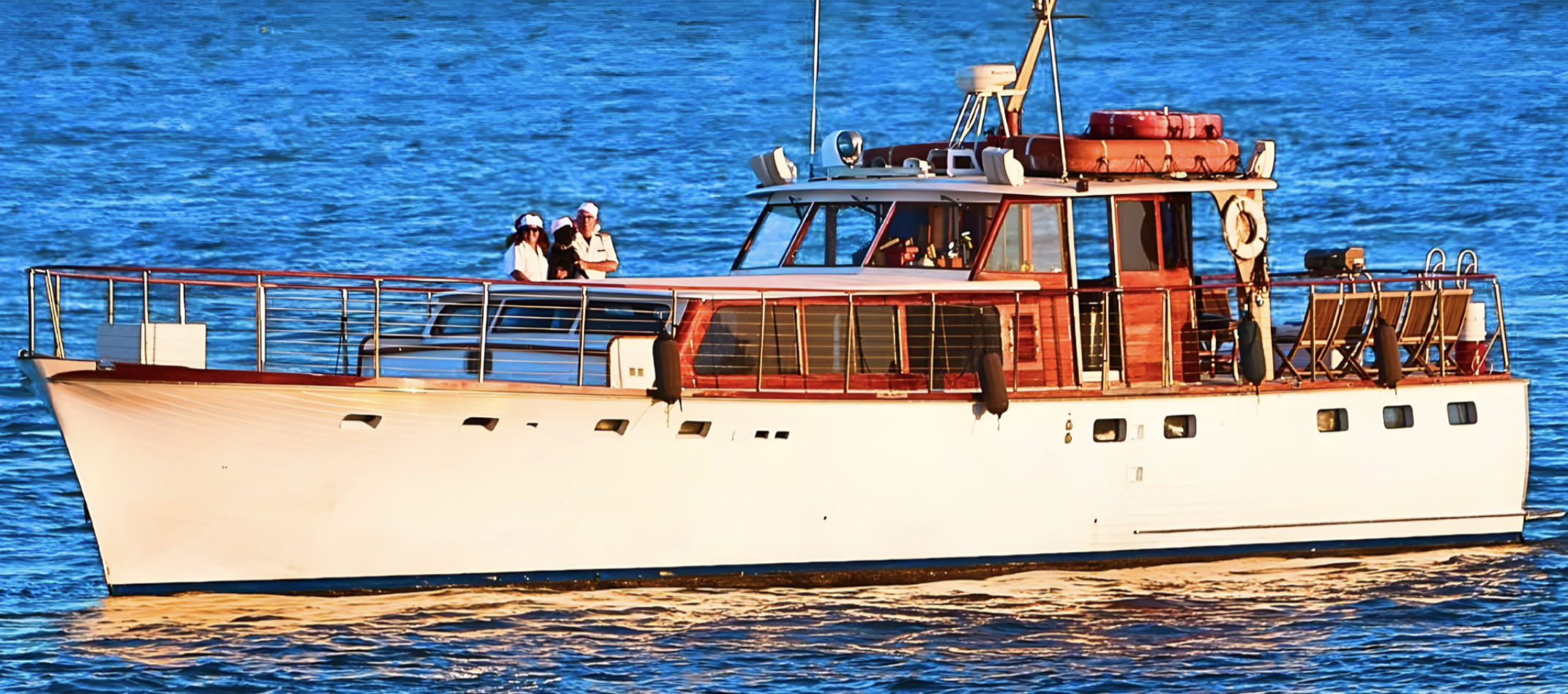 Classic Power Charter Yacht from 15 - 40 People